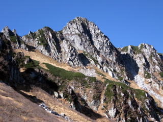 中央アルプス宝剣岳